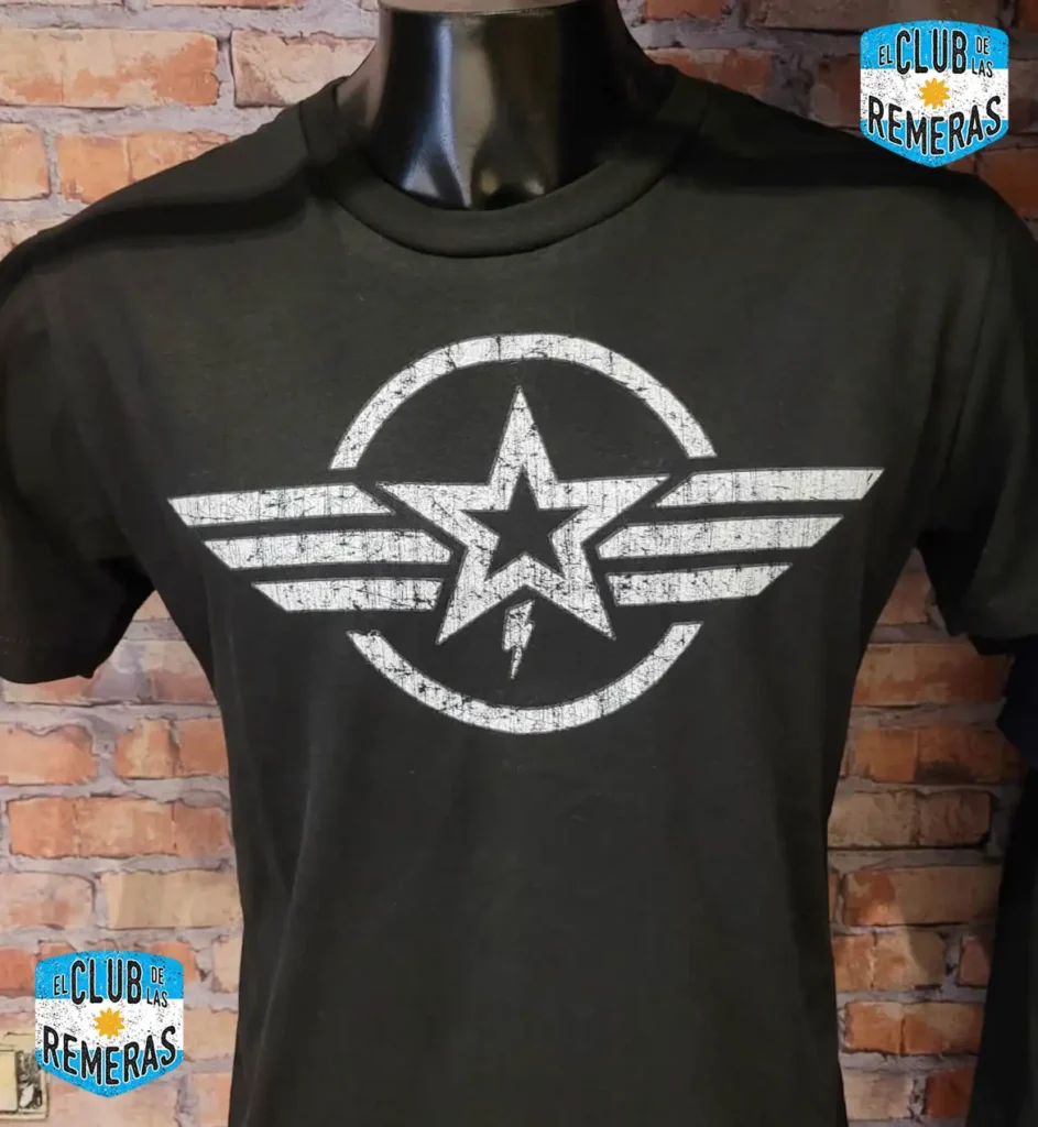 Remera-capitan-america - El Club de las Remeras