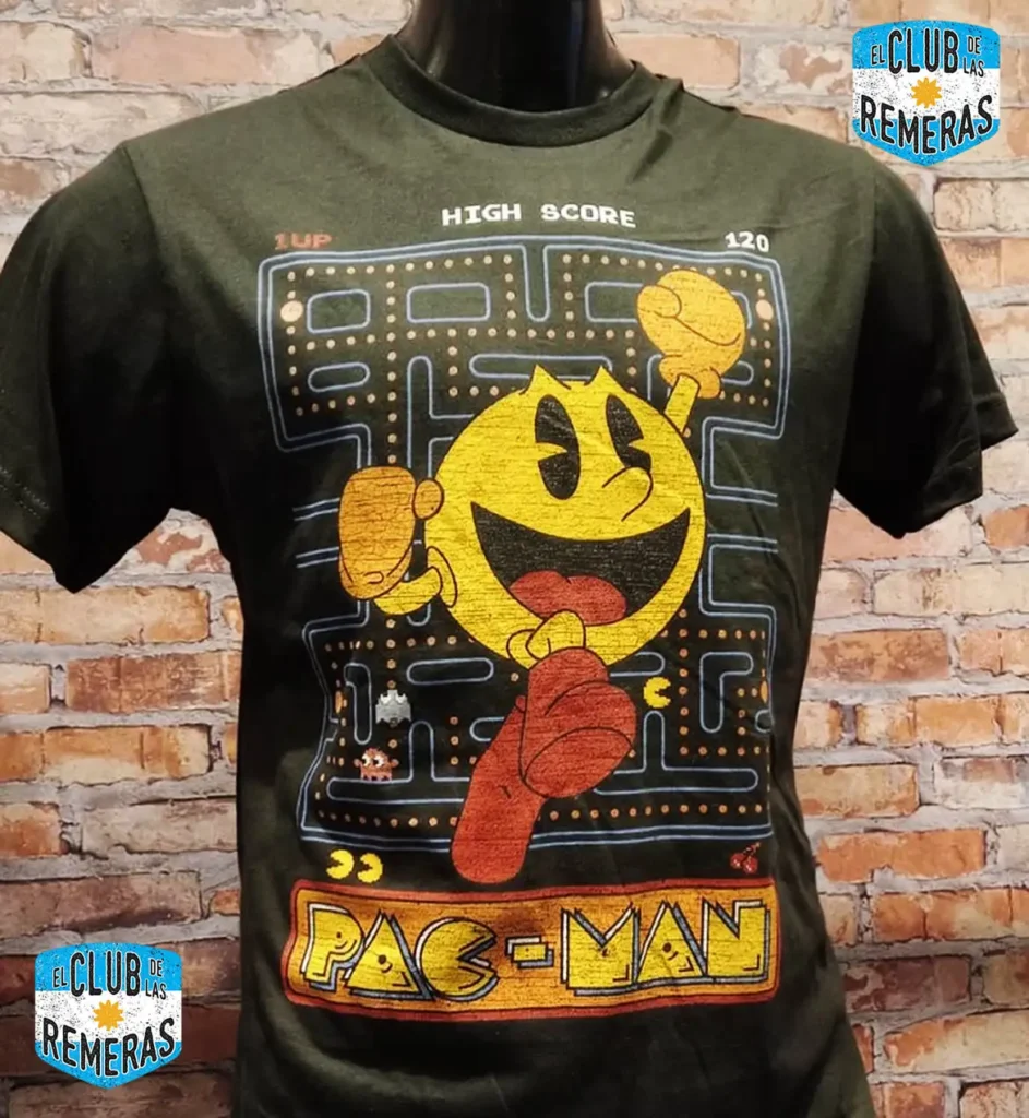 Remera-pacman - El Club de las Remeras