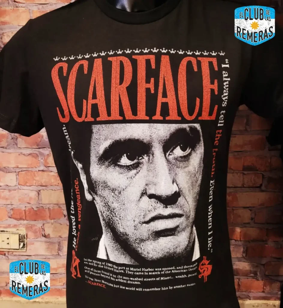 Remera-scarface - El Club de las Remeras